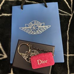 Custom Luxury Bags 3D Keychain With Box And Bag Dior