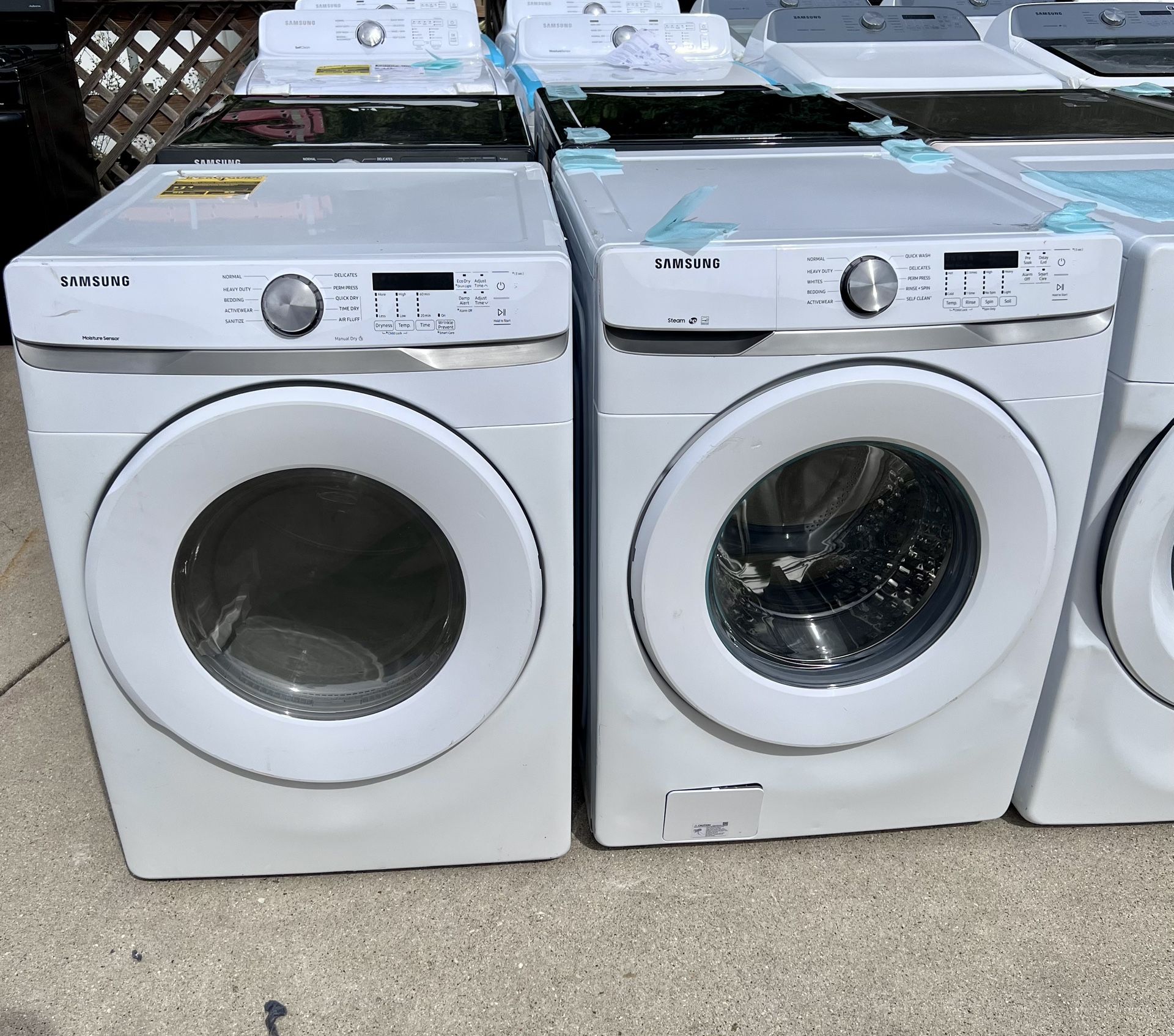 Washer And Dryer Set 