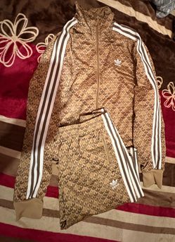 adidas originals  FireBird Classic Mono Track Suit Earth Strata brown colorway L