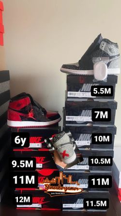 Air Jordan 1 Retro Rebillionaire $ Patent Breds 