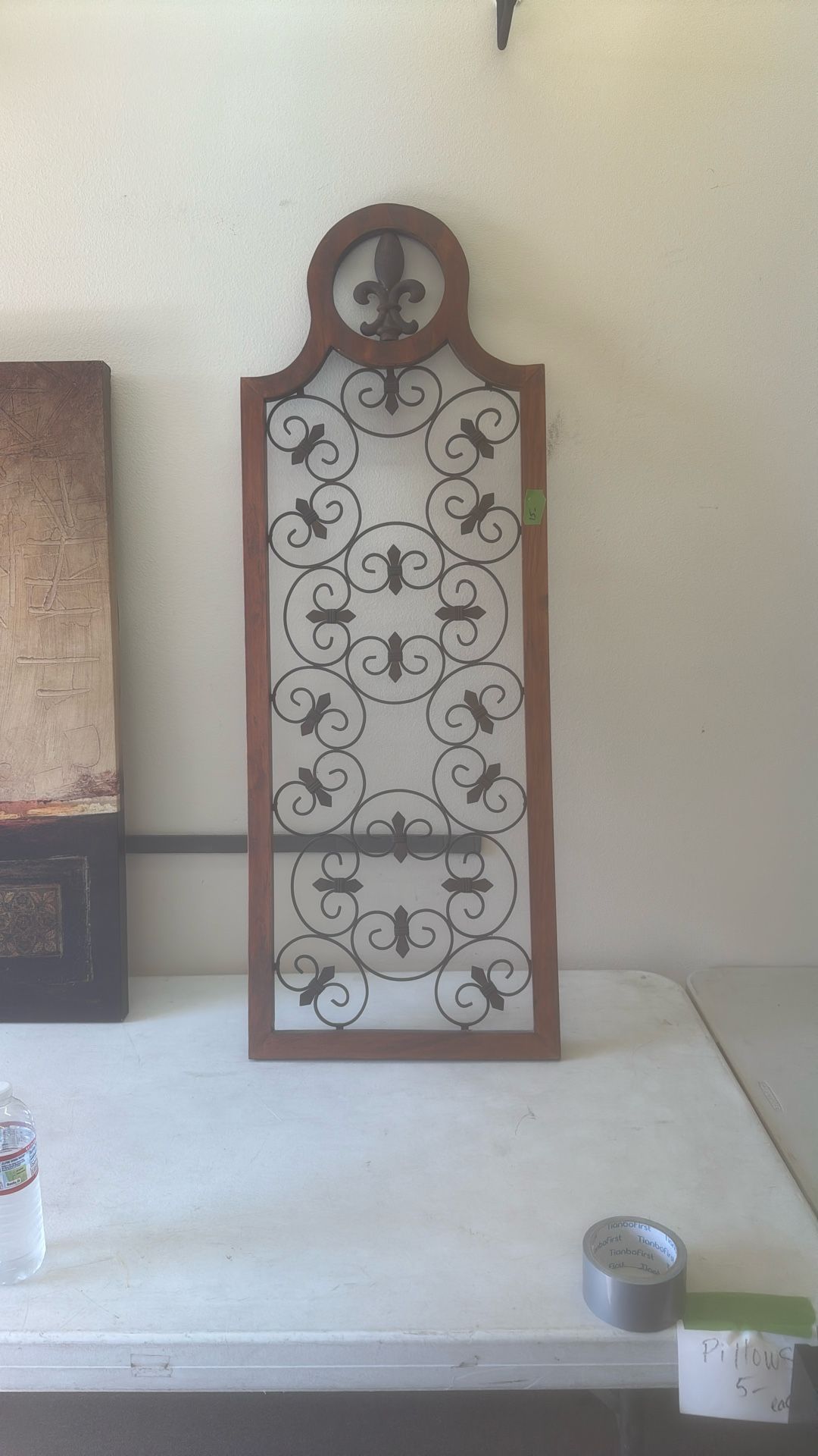 Decorative Framed Wrought Iron