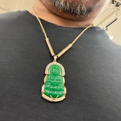 18k Asian gold pendent