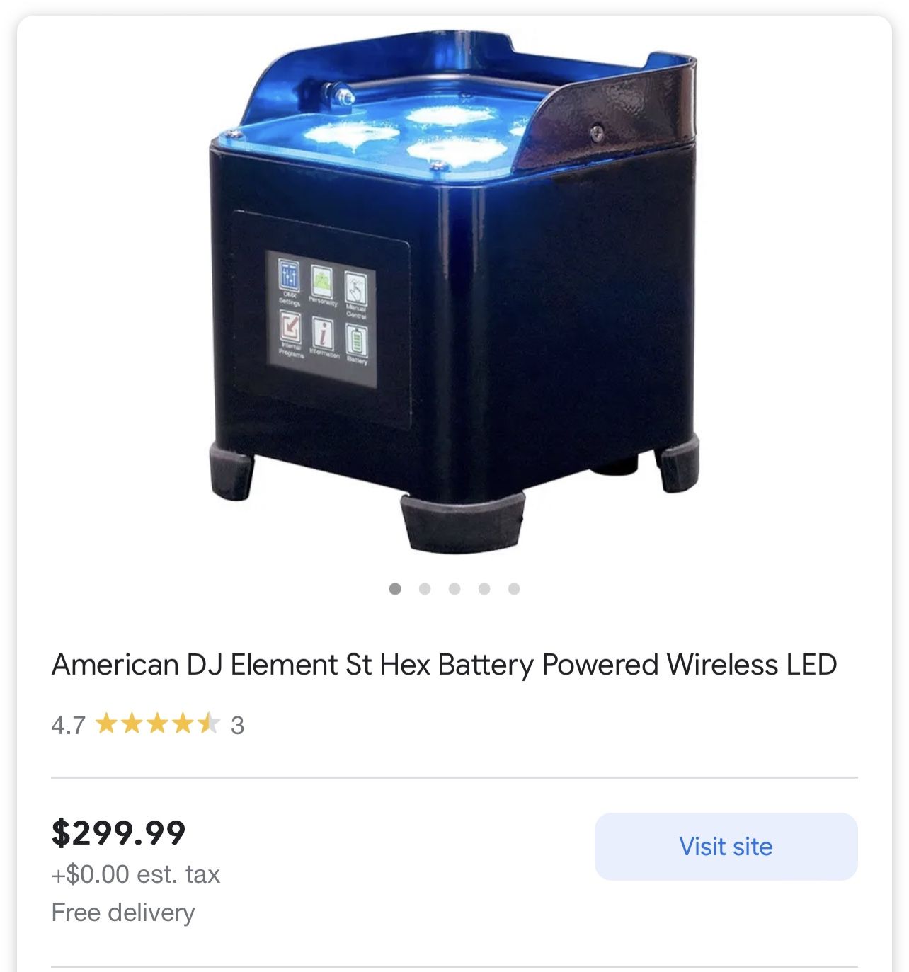 Adj Element St Hex