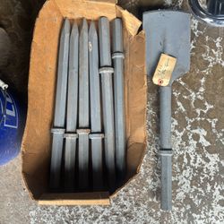 7 Jack Hammer Chisels Never Used