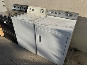 Washer and two Gas Dryers