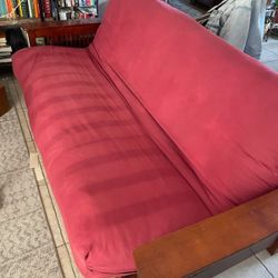 90s/2000s Solid 7' Futon 