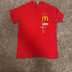 Travis Scott x McDonald’s Shirt Size Small