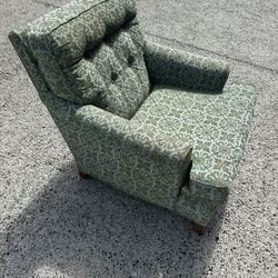 FREE Vintage Damask Club Chair 