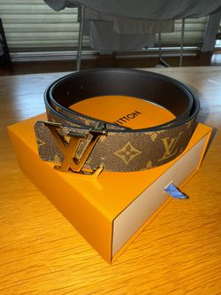 New Louis Vuitton Monogram Leather Belt