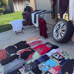 Garage Sales Women's clothing's 2xl 3xl Men's Clothing 