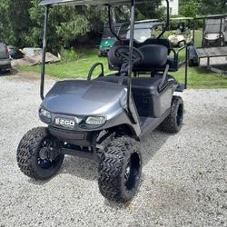 Lifted Custom Gas Golfcart 