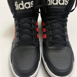 Adidas Basketball Sneakers Black Red White Size 11 NEW