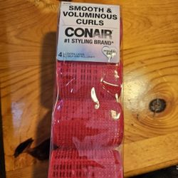 Conair Self-Grip Hair Rollers, X-Large, Pink