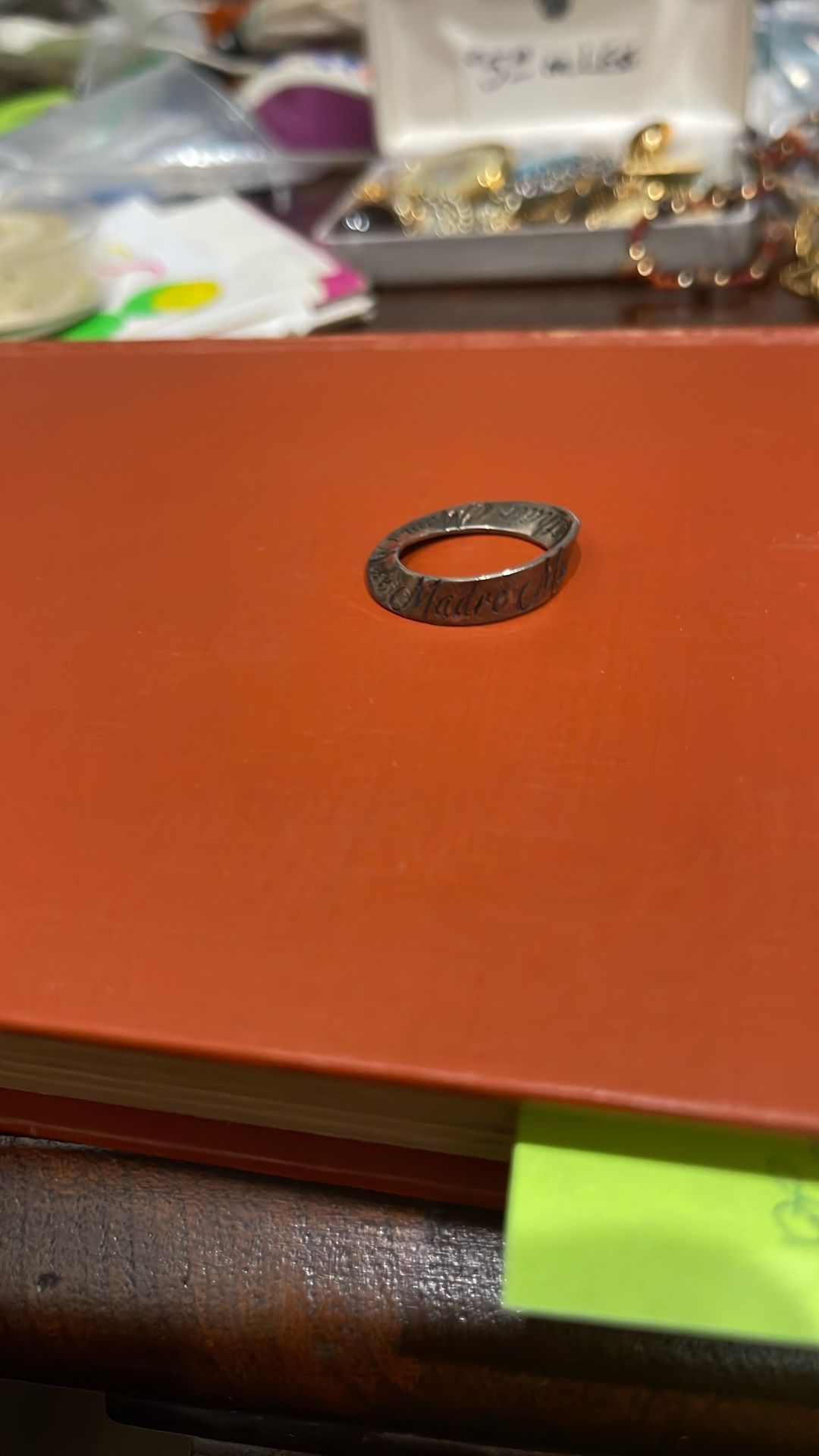Sterling Silver “Mother Mobius Circle” Ring
