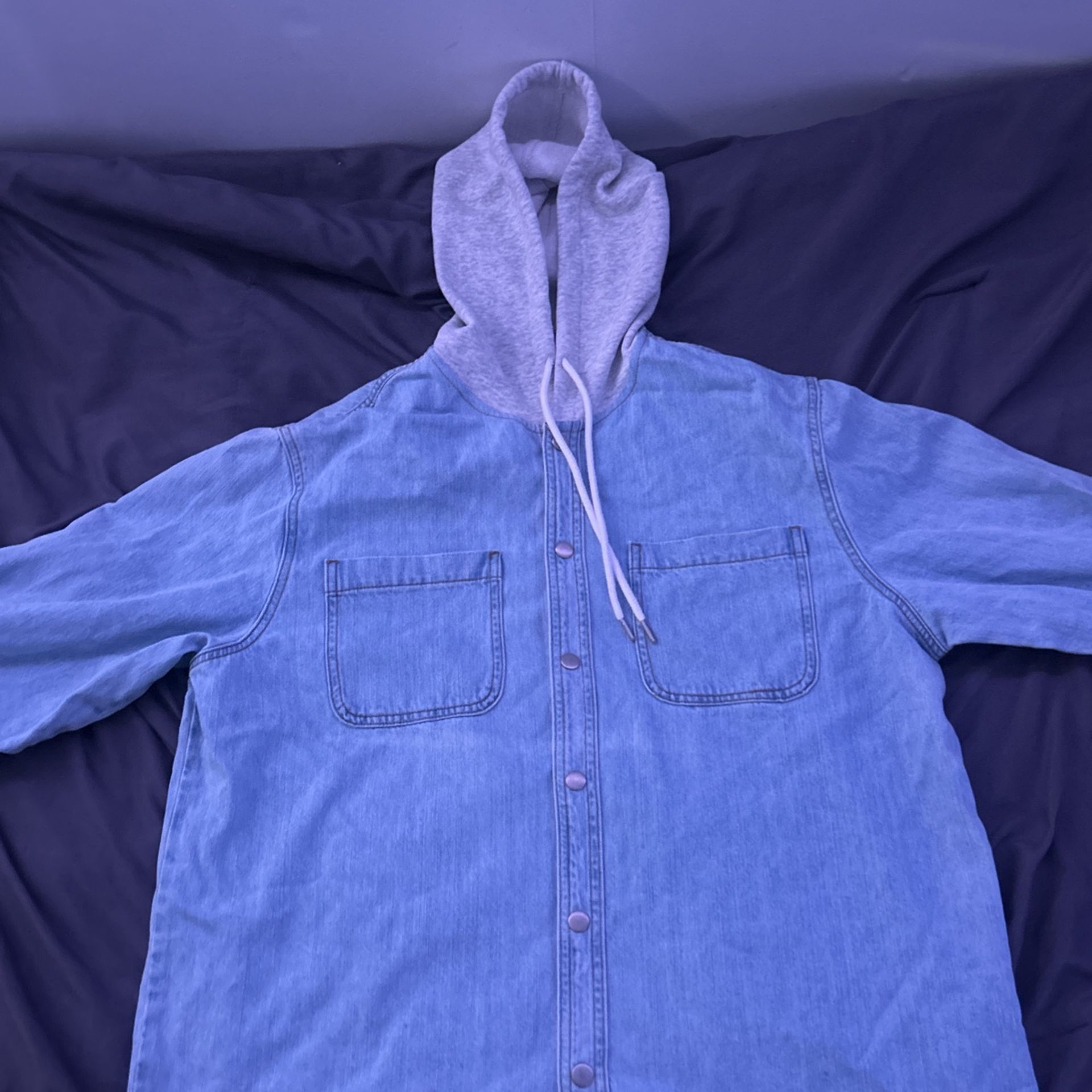 Jean Jacket with Hood