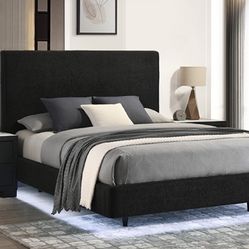 Black Bed Frame Queen 