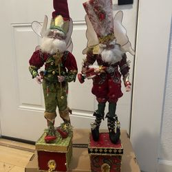 santa stocking hangers christmas holiday decorations
