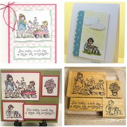 Adorable 4pc Stampin Up Set