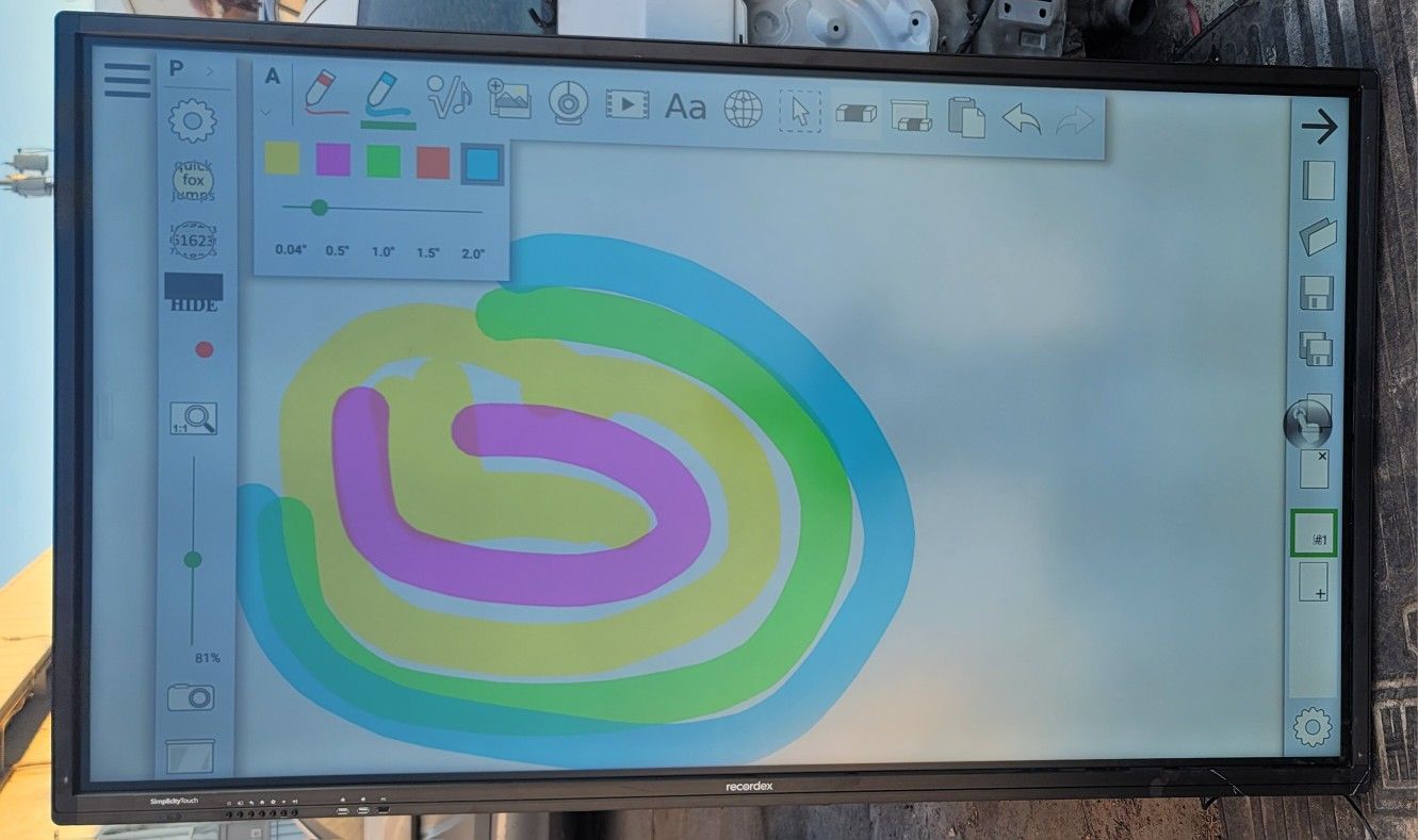 Recordex ST 750U Touchscreen Monitor ( Retail $8k)