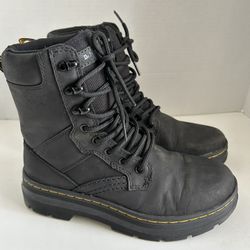 Dr.Martens Black Leather Boots Women’s Sz 6 Mens Sz 5