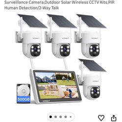 Vorgut Solar Powered Cameras Used 5 Cameras Total 