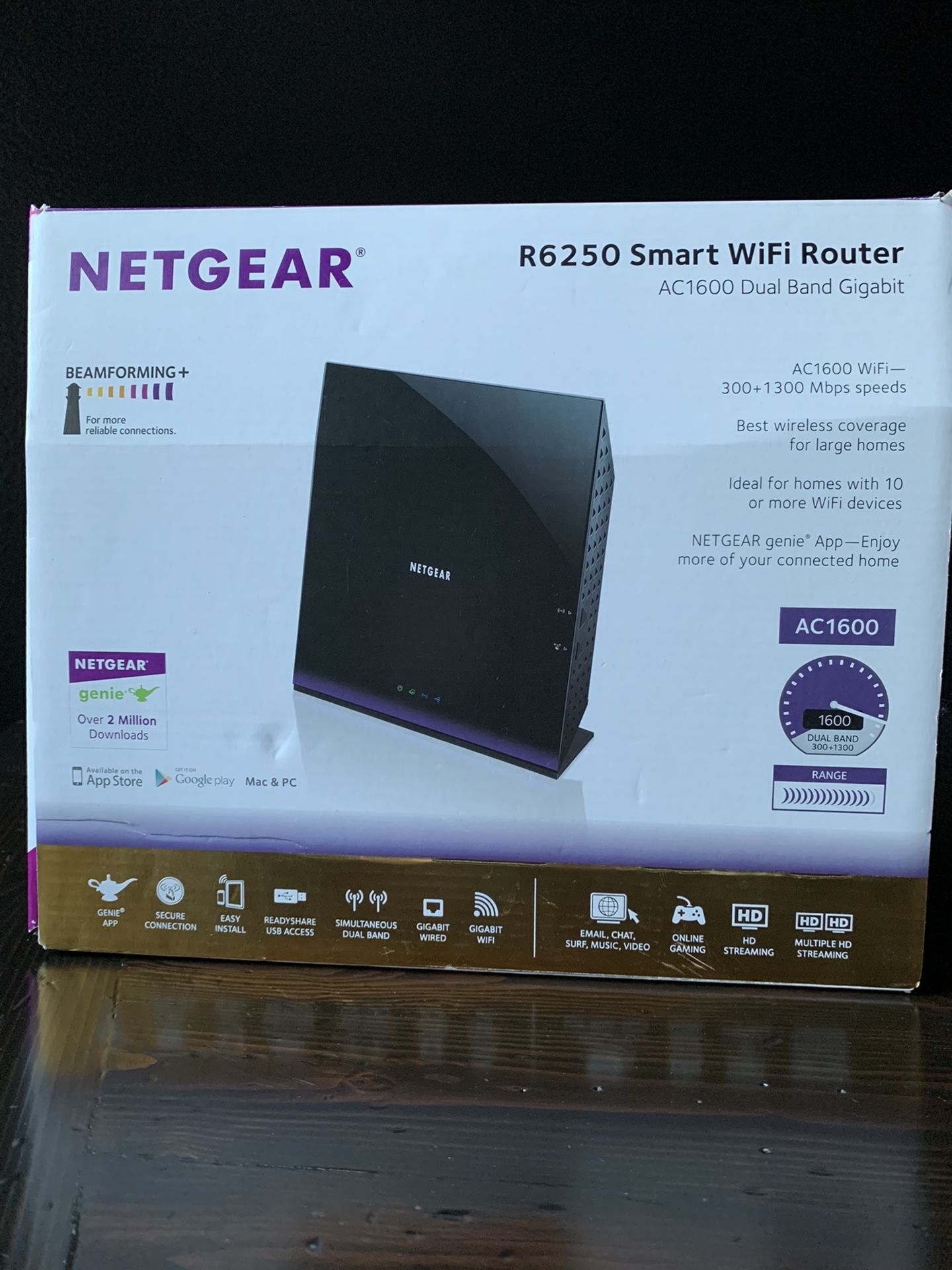 Netgear R6250 Smart WiFi Router