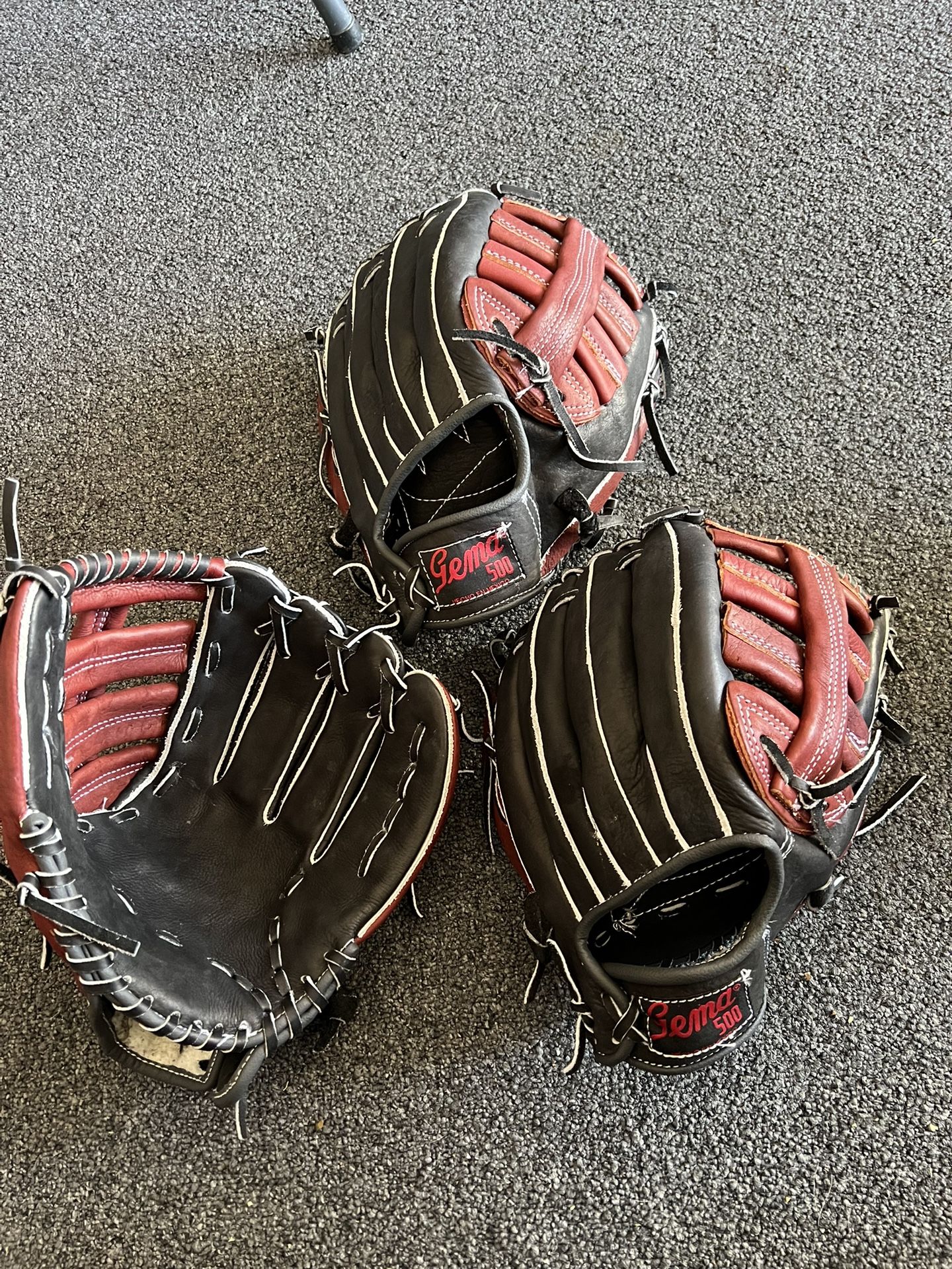 New Adult Series Cowhide Leather Softball Gloves