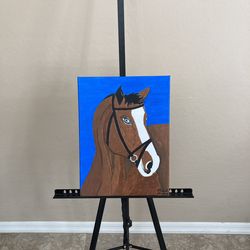 Horse original painting $55