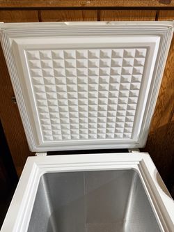 White Chest Freezer