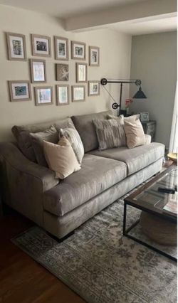 Living Spaces Lodge Queen Sleeper Sofa