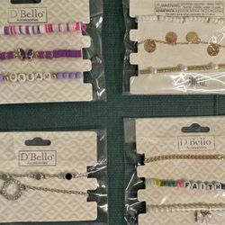 8 Sets Of Bracelet For $25.  $16 For 4 Sets.