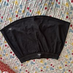 ALO Women Black Tennis Skirt 