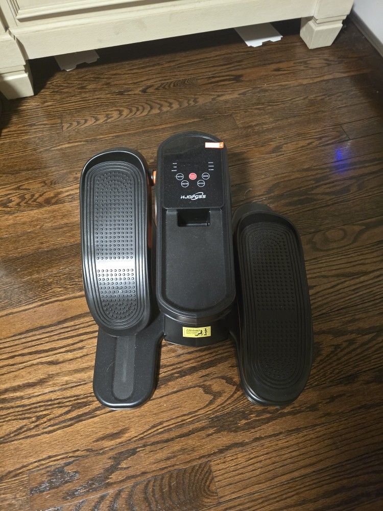 BLACK Under Desk Elliptical Machine,