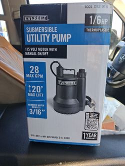 Submersible Utility Pump