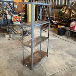 Metal Shelf 30”x12”x58” 
