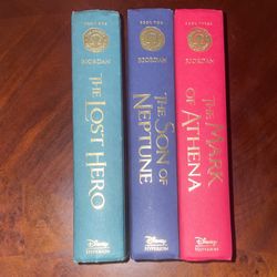 The Heroes Of Olympus Books 1-3