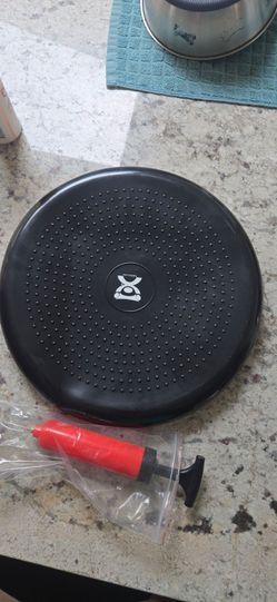Wobble cushion, workout balance ball, stability board