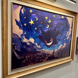 Pokemon Gengar Wall Art