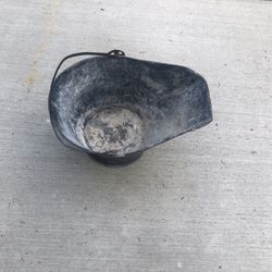 Antique coal bucket