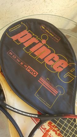 Prince and Wilson Tennis Racquet