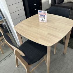 Juego De Mesa Y Sillas Para Dos Personas Estilo Bistro 