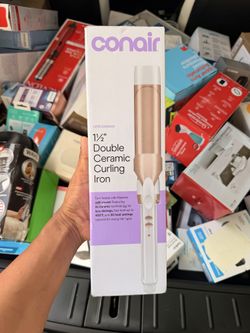 Conair Double Ceramic CD703L, New, Damaged Box, Sealed Inner Packaging