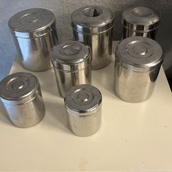 Stainless steel containers