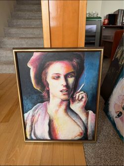 Framed David Bowie Artwork