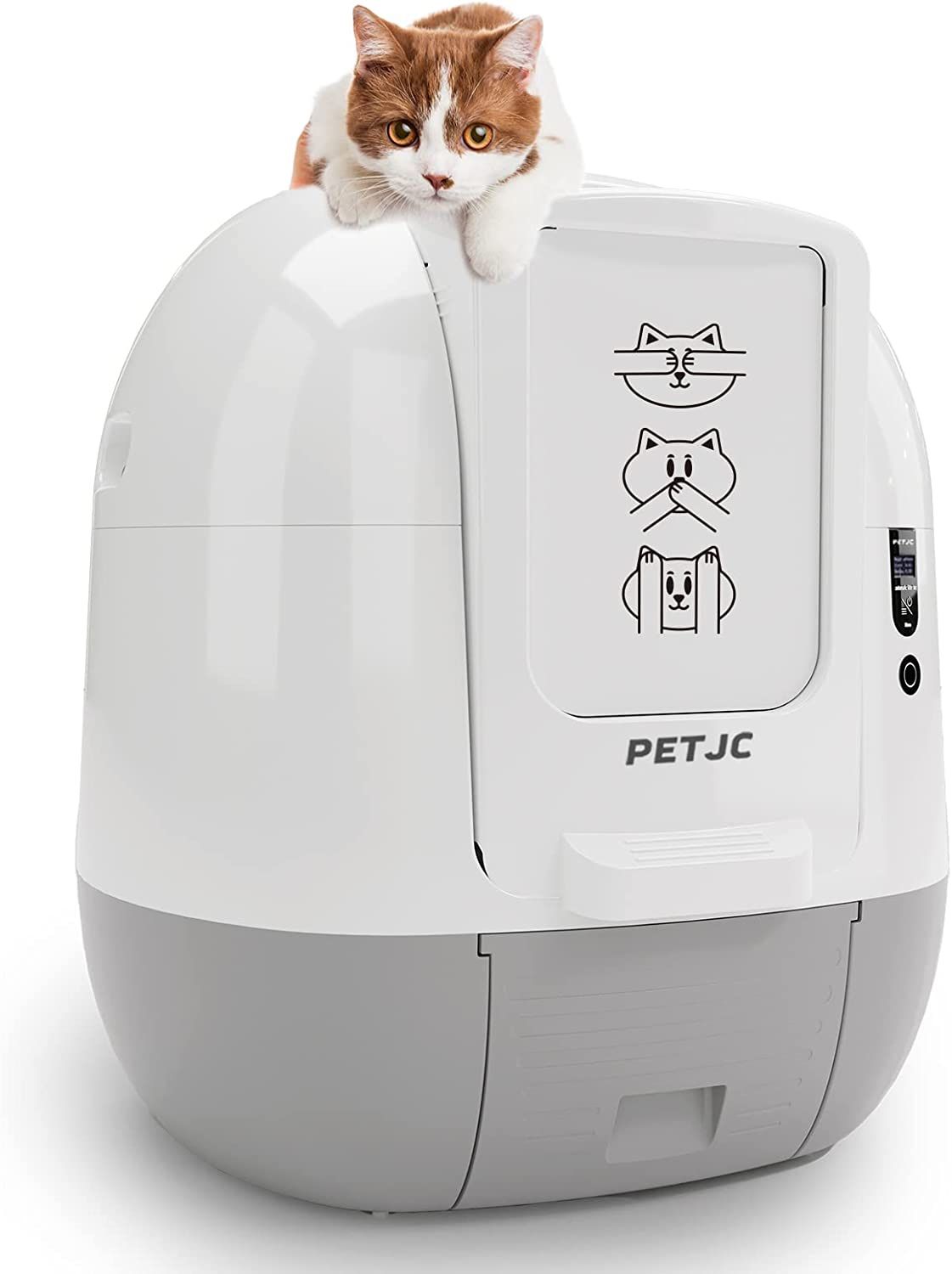 Cat Litter Box Self Cleaning,Automatic Cat Litter Box APP...