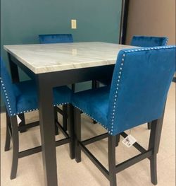 Dining room table and chairs