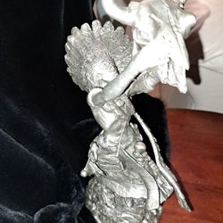 The MEDICINE MAN  Pewter Statue