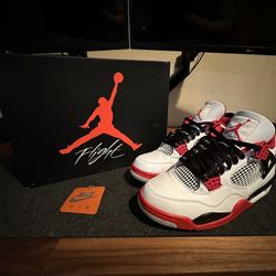 Jordan 4 Fire Red