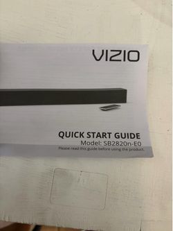 Vizio SB2820n-E0 Sound Barn