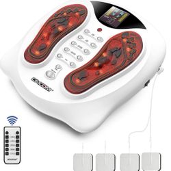 Foot Massager – Electronic Muscle Stimulator for Circulation and Pain Relief